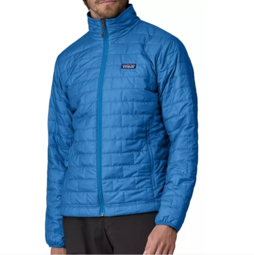 Patagonia Nano Puff Jacket Endless Blue Packable Puffer Men's XL NEW